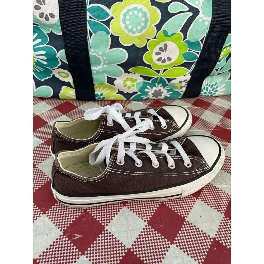 ✅Converse Low top all star sneakers brown